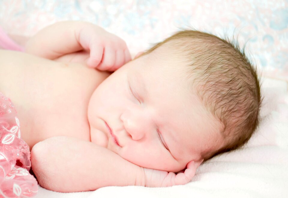 Child cute baby girl