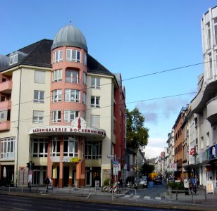 Frankfurt-Bockenheim Blick in die Leipziger Straße 26