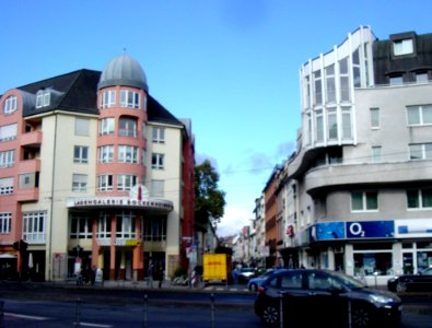 Frankfurt-Bockenheim Blick in die Leipziger Straße 20
