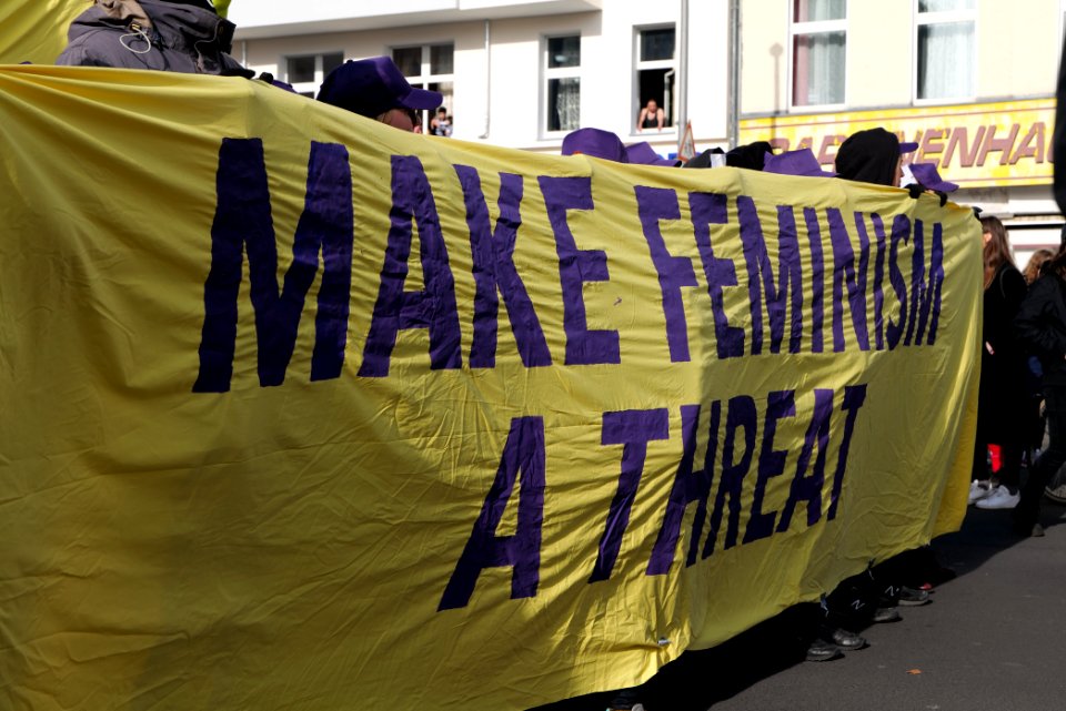 Frauenkampftag demonstration Berlin 2020 51