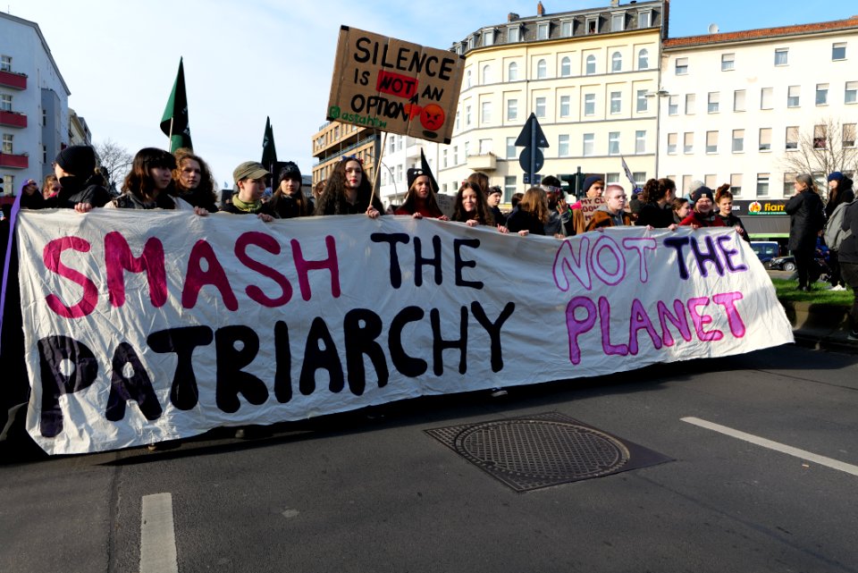 Frauenkampftag demonstration Berlin 2020 71