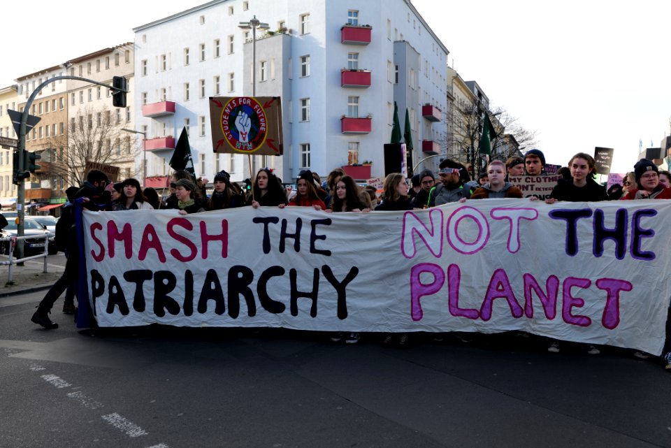 Frauenkampftag demonstration Berlin 2020 69