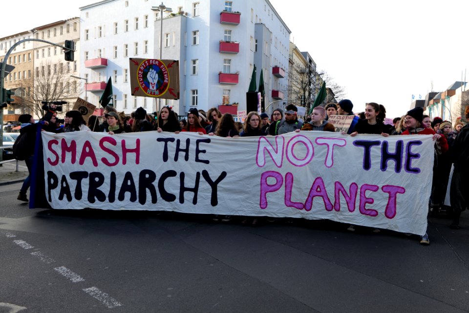 Frauenkampftag demonstration Berlin 2020 68