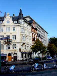 Frankfurt-Bockenheim Eckgebäude Gräf- Leipzigerstraße 19