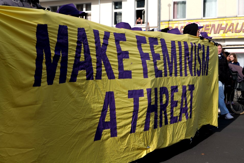 Frauenkampftag demonstration Berlin 2020 52