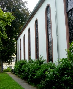 Frankfurt-Bockenheim Jakobskirche Kirchhof A3