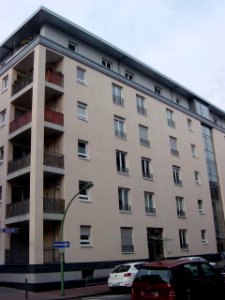 Frankfurt-Bockenheim Eckbebauung Wildunger- Falkstraße 02295