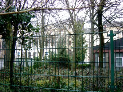 Frankfurt-Bockenheim Wildunger Straße Hinterhofbebauung 02303
