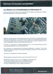 Frankfurt-Bockenheim Rohmerplatz-Rückbau2013