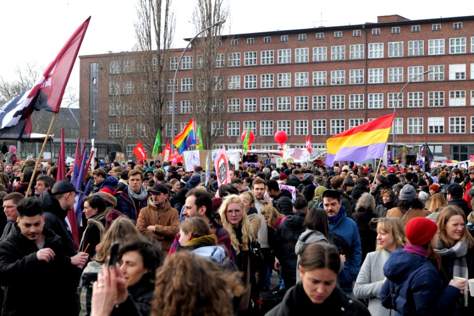 Frauenkampftag demonstration Berlin 2020 09