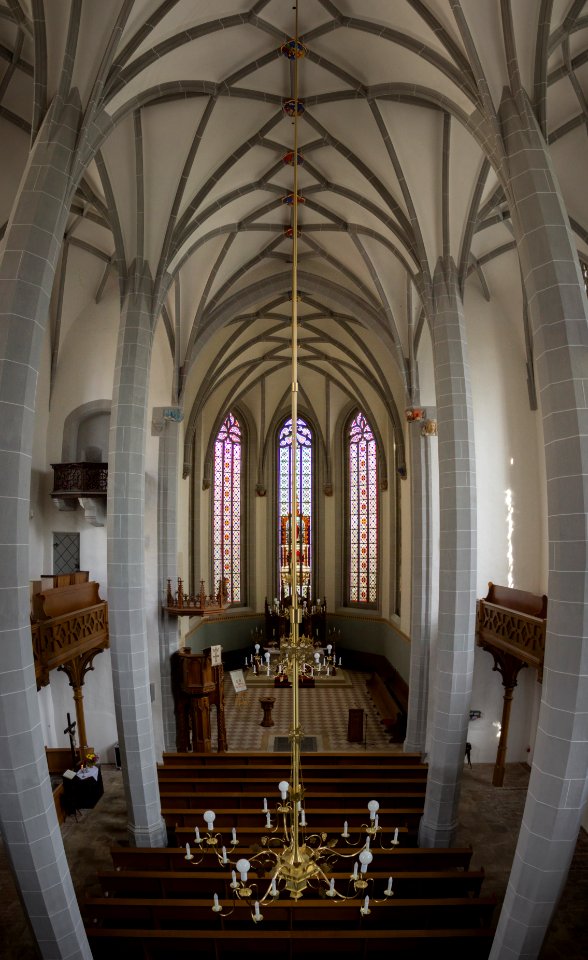 Frauenkirche Görlitz innen pano