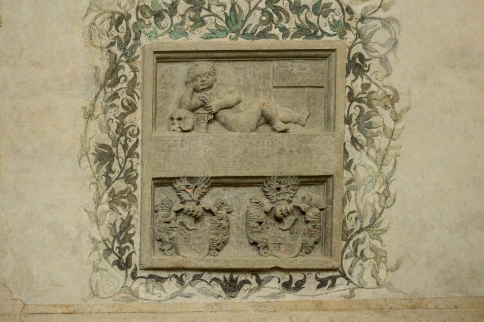 Frauenkirche Görlitz Wandgestaltung Detail 2