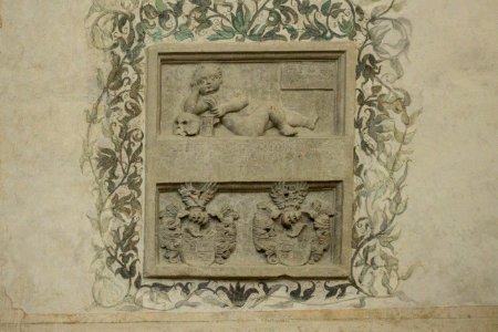 Frauenkirche Görlitz Wandgestaltung Detail 2
