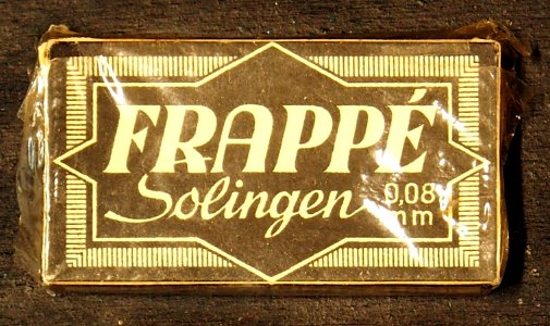 Frappé Solingen Razor blades