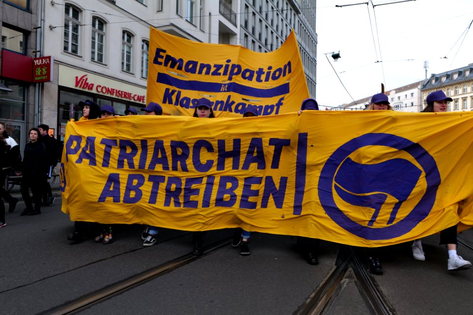 Frauenkampftag demonstration Berlin 2020 130