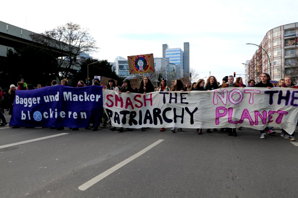 Frauenkampftag demonstration Berlin 2020 117