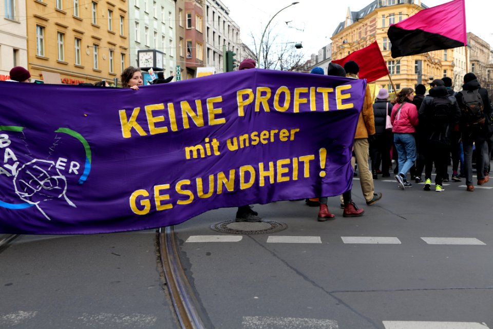 Frauenkampftag demonstration Berlin 2020 131