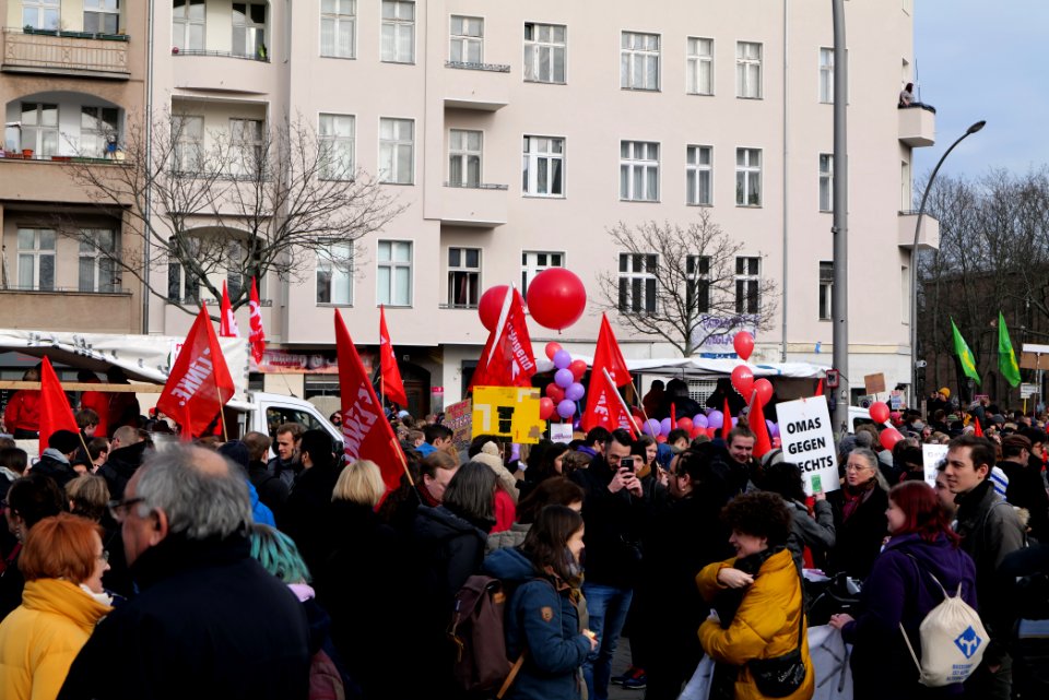 Frauenkampftag demonstration Berlin 2020 17