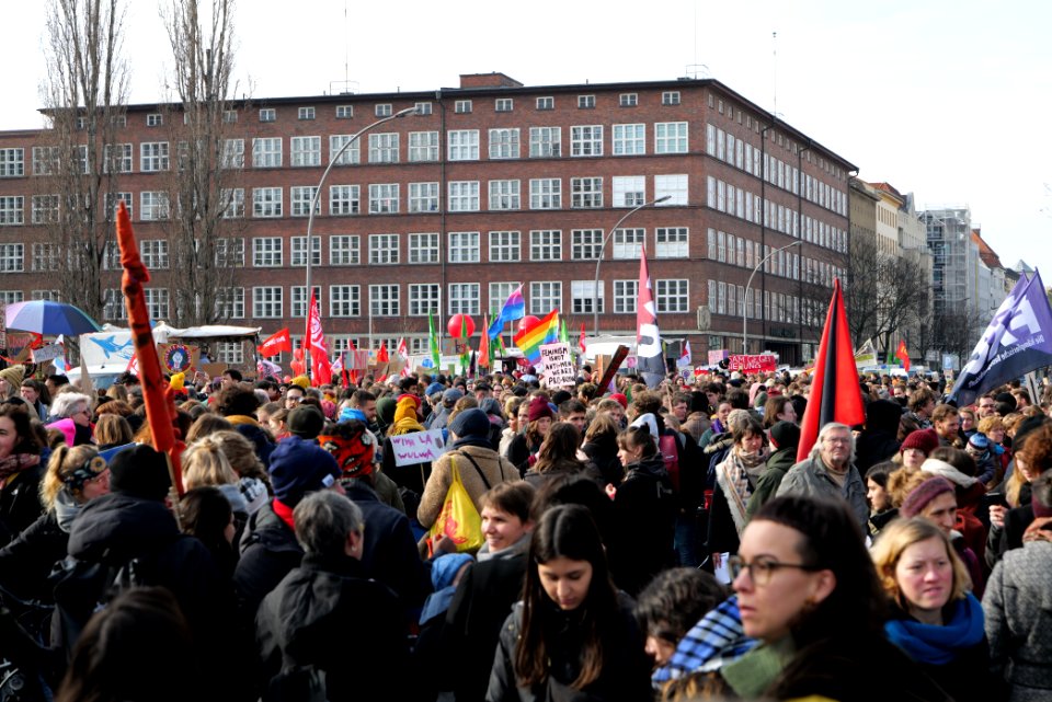 Frauenkampftag demonstration Berlin 2020 28