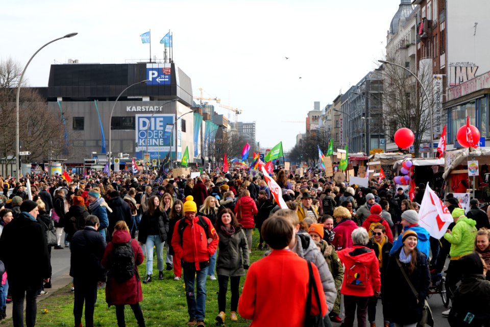 Frauenkampftag demonstration Berlin 2020 13