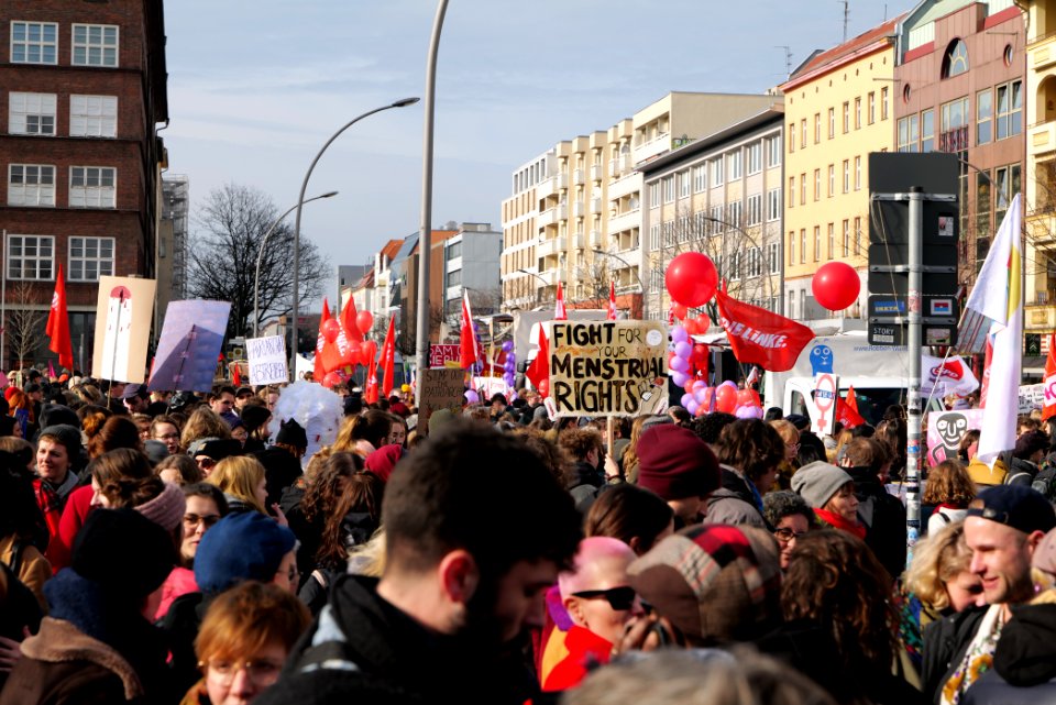 Frauenkampftag demonstration Berlin 2020 23