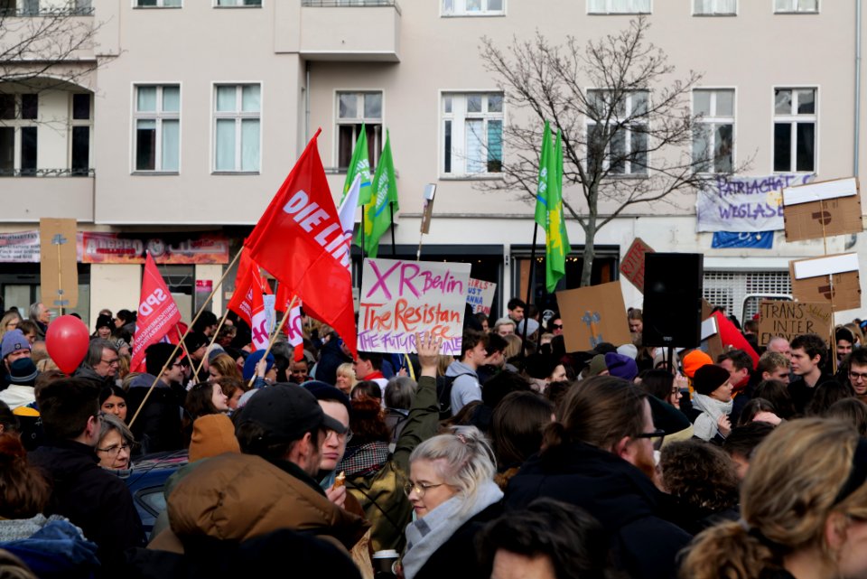 Frauenkampftag demonstration Berlin 2020 18