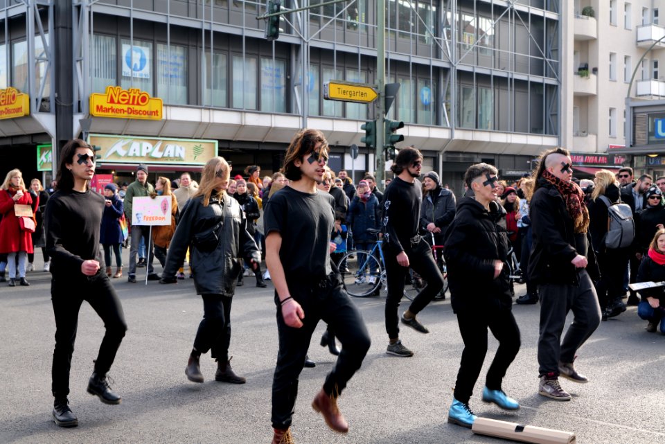 Frauenkampftag demonstration Berlin 2020 33