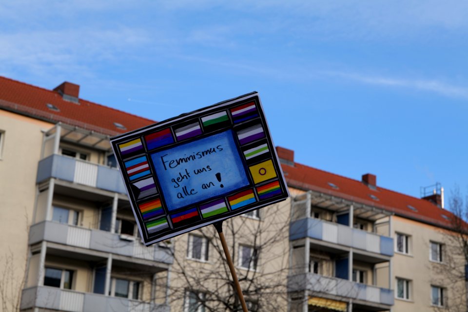Frauenkampftag demonstration Berlin 2020 119