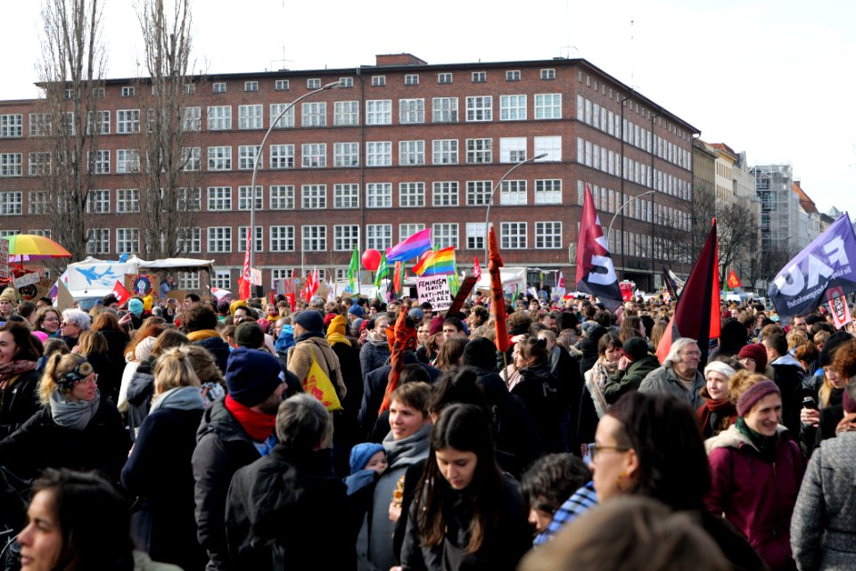 Frauenkampftag demonstration Berlin 2020 29