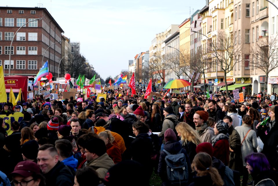 Frauenkampftag demonstration Berlin 2020 25