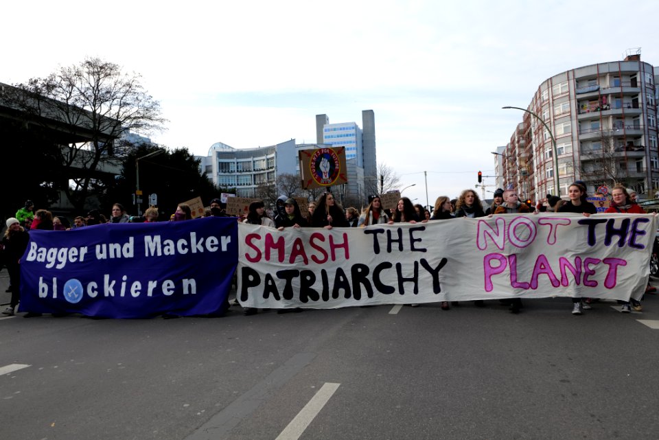 Frauenkampftag demonstration Berlin 2020 116