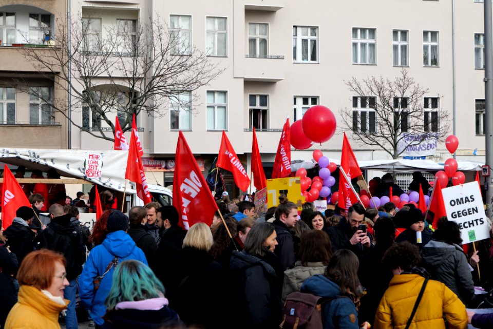 Frauenkampftag demonstration Berlin 2020 16