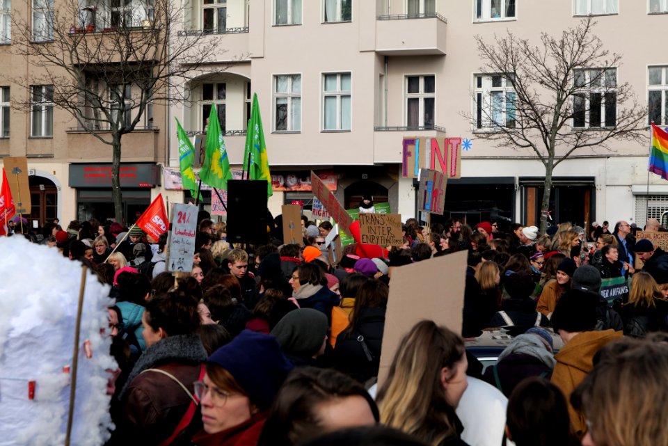 Frauenkampftag demonstration Berlin 2020 20