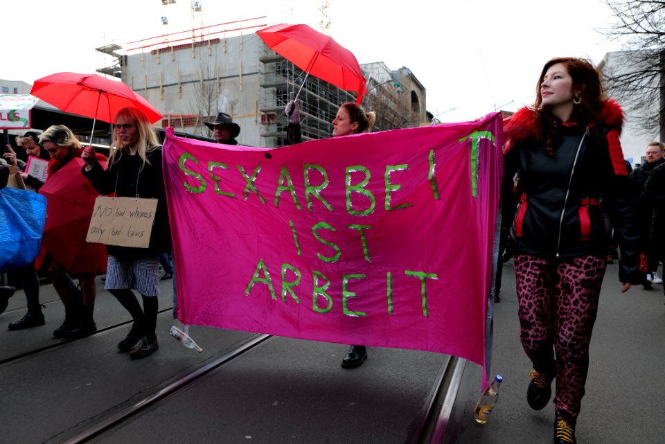 Frauenkampftag demonstration Berlin 2020 139