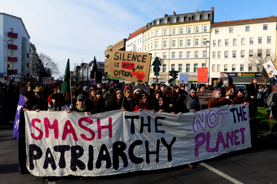 Frauenkampftag demonstration Berlin 2020 72