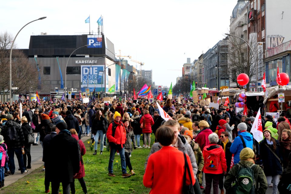 Frauenkampftag demonstration Berlin 2020 12