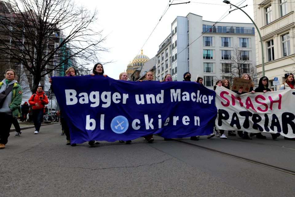 Frauenkampftag demonstration Berlin 2020 141