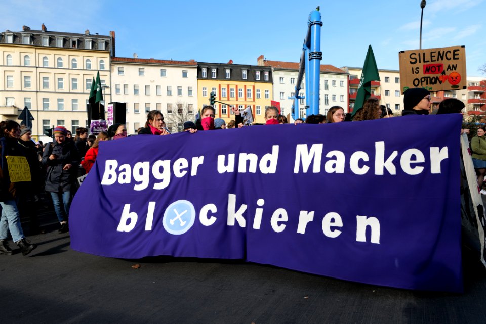 Frauenkampftag demonstration Berlin 2020 74
