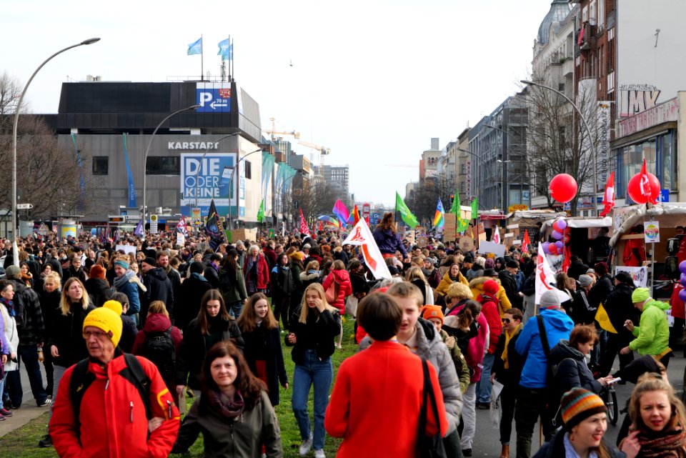 Frauenkampftag demonstration Berlin 2020 15