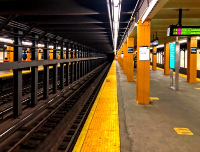 Franklin Avenue Medgar Evars NYC Subway Station photo
