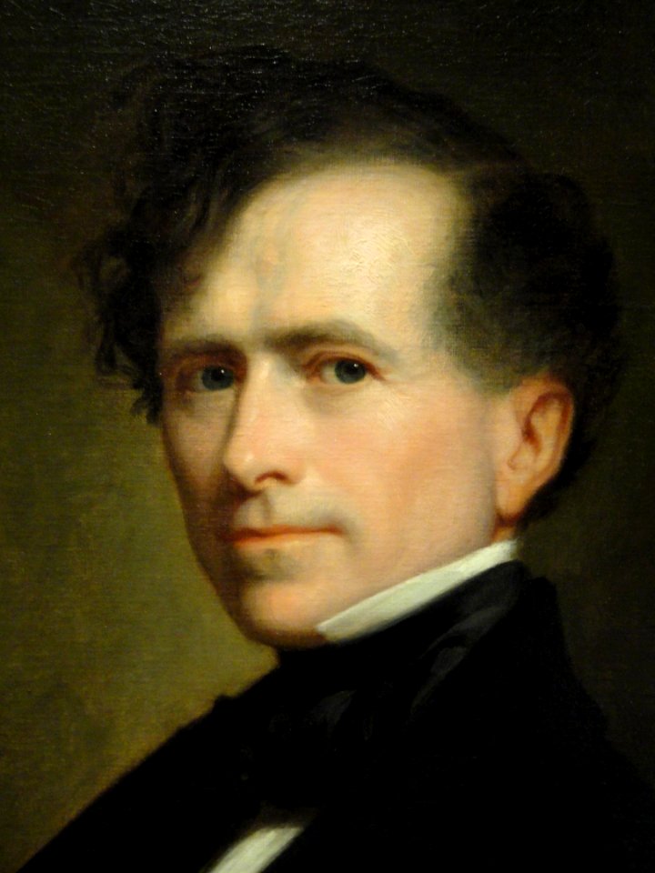 Franklin Pierce by George Peter Alexander Healy (detail), 1853 - DSC03240