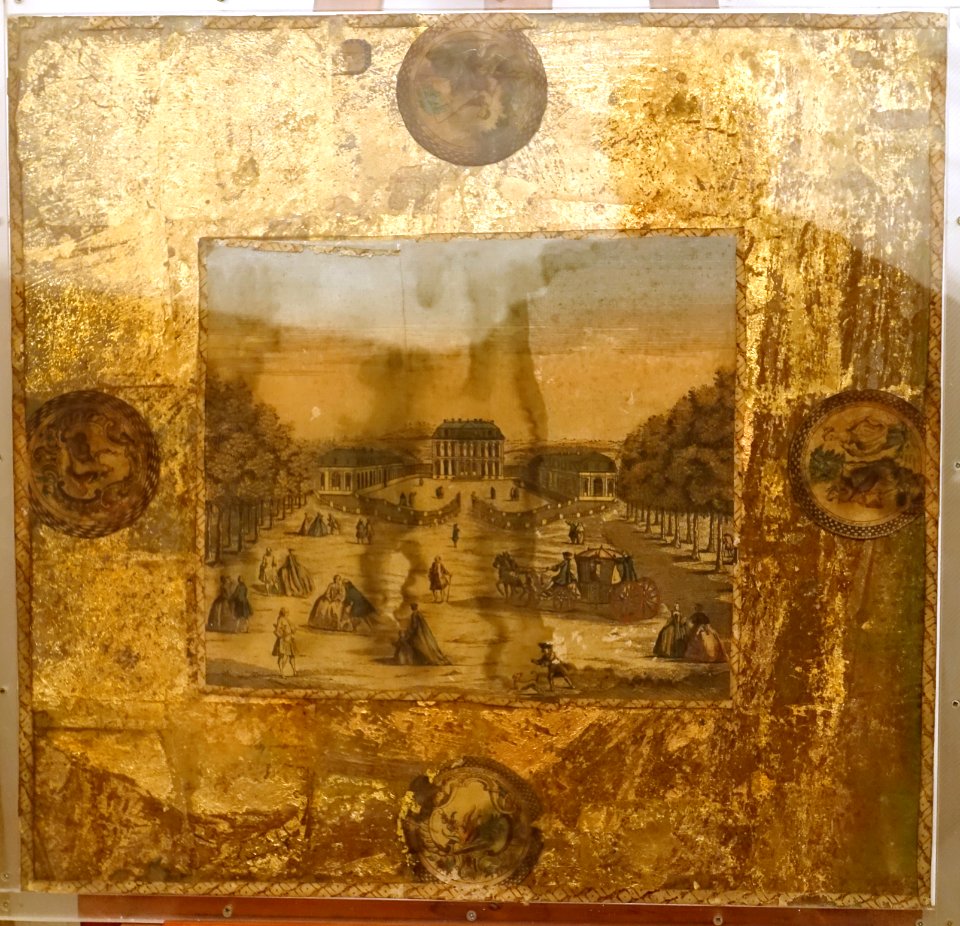 Franklin magic square (fulminating square), 1 of 2, Lisbon, before 1773 - Museu da Ciência da Universidade de Coimbra - University of Coimbra - Coimbra, Portugal -