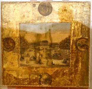 Franklin magic square (fulminating square), 1 of 2, Lisbon, before 1773 - Museu da Ciência da Universidade de Coimbra - University of Coimbra - Coimbra, Portugal -