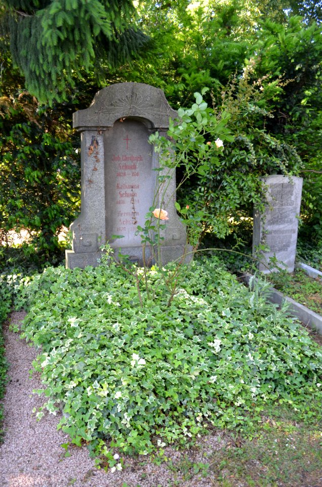 Frankfurt-Bornheim, Friedhof, Grab A 434 Schuch