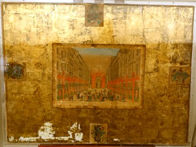 Franklin magic square (fulminating square), 2 of 2, Lisbon, before 1773 - Museu da Ciência da Universidade de Coimbra - University of Coimbra - Coimbra, Portugal - DSC09182