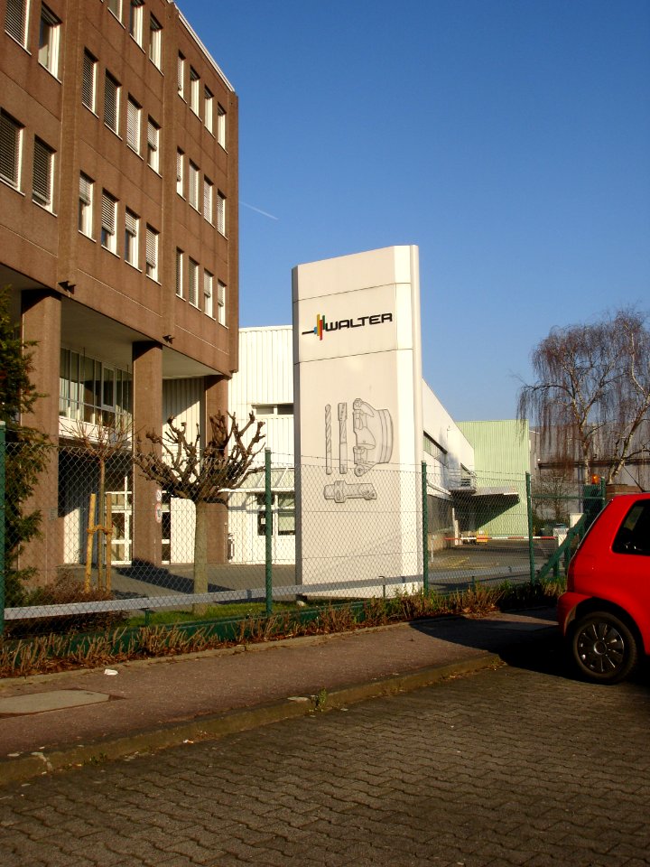 Frankfurt Rödelheim, Eschborner Landstraße 112, Firmengelände Firma Walter Titex A1