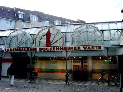 Frankfurt-Bockenheim Leipziger Straße Ladengalerie Bockenheimer Warte 25