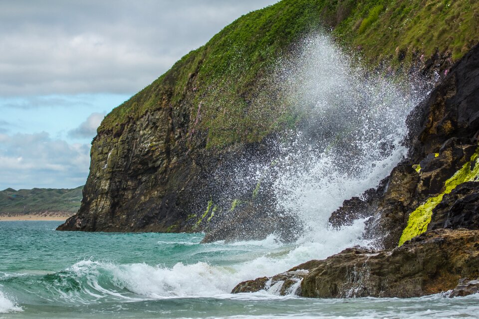 Cornwall ocean england