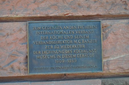 Frankfurt, Windmühlstraße 1, Tafel
