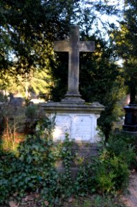 Frankfurt, Hauptfriedhof, Grab F 1312 Fahrenkamp